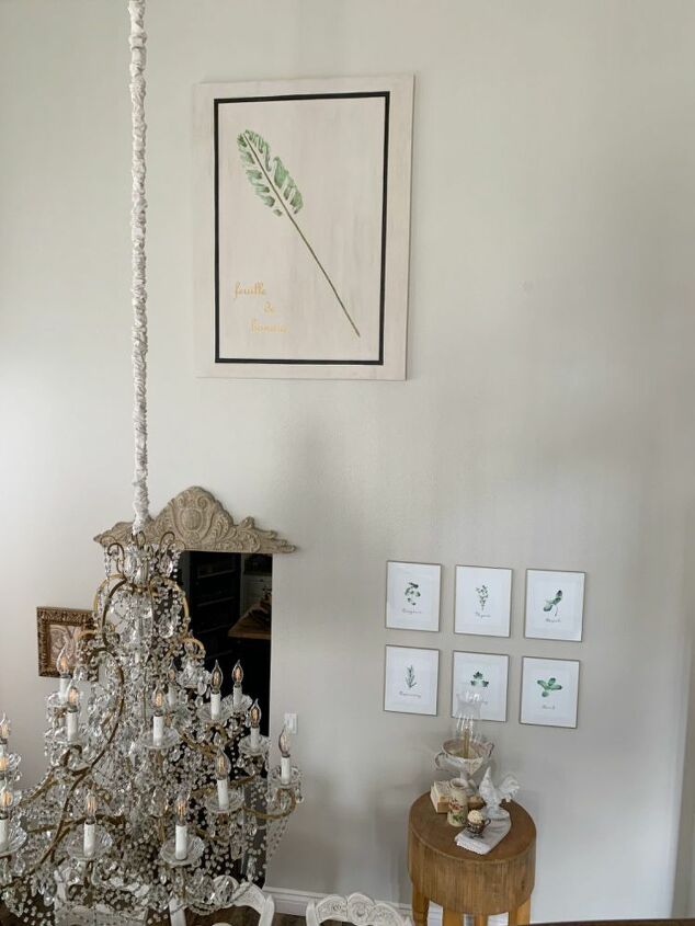 botanical canvas wall art, In its place