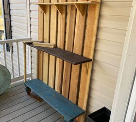 how to build a simple potting bench