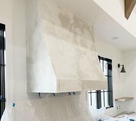 how to build a plaster range hood