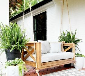 how to build a crib mattress porch swing