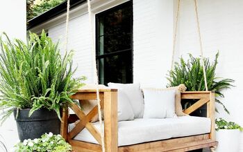 How to Build a Crib Mattress Porch Swing