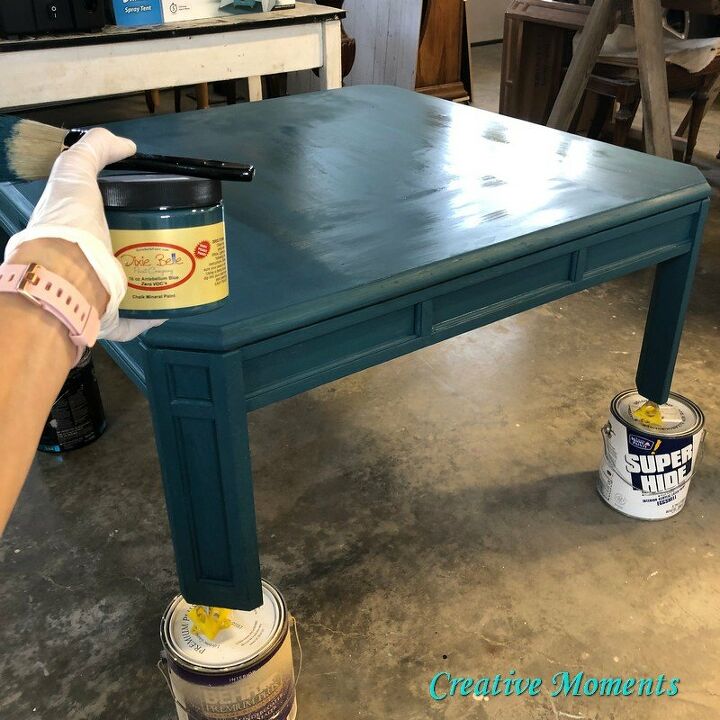 from boring to boho coffee table