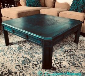 From Boring to BOHO Coffee Table