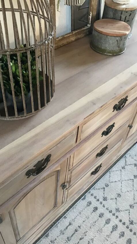 natural buffet table
