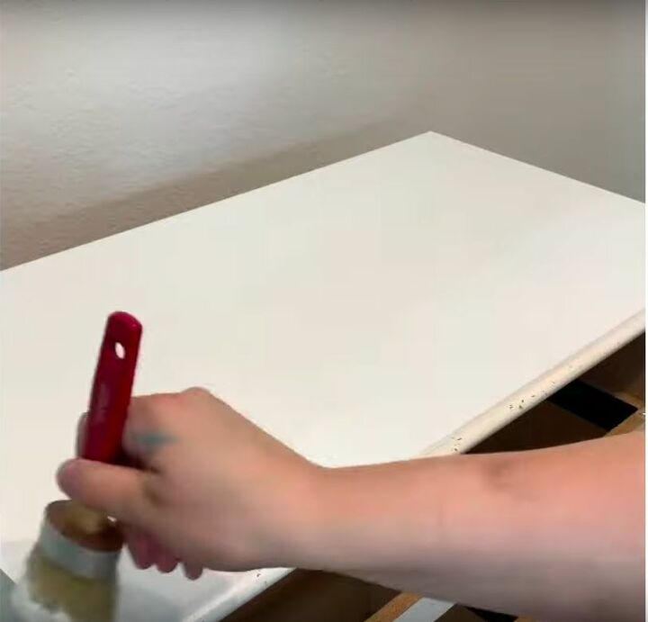 transform your furniture with this ombre painting technique, Prime Your Furniture