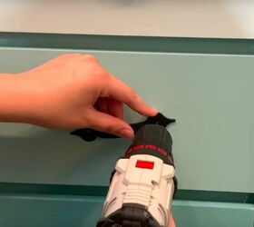 transform your furniture with this ombre painting technique, Reattach Hardware
