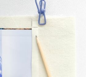 how to make removable no sew fabric book covers with labels