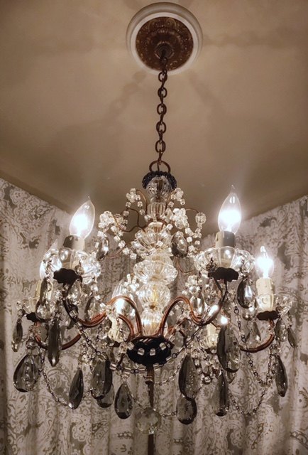 how to replace recessed lighting with a chandelier