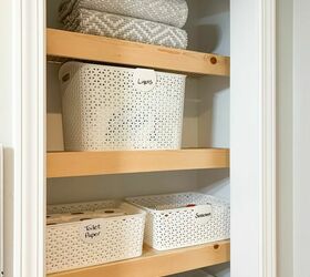 Craft Room Organization: PVC and Wire Shelf Paint Storage