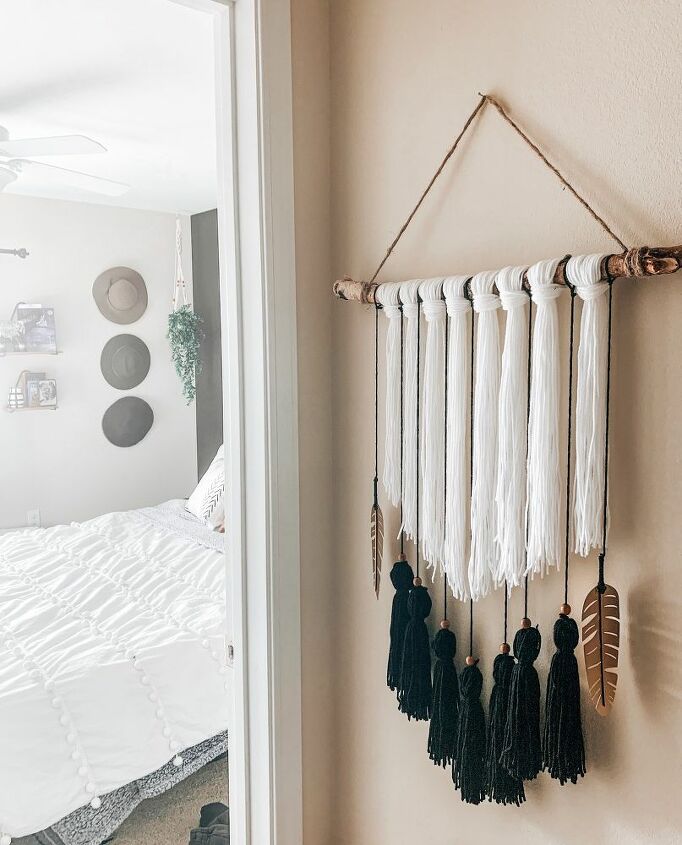 Boho Chic Diy Yarn Wall Hanging Hometalk