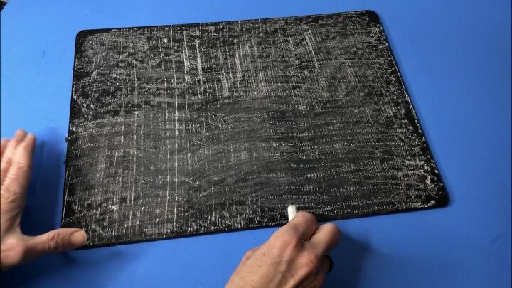 easy chalkboard placemats