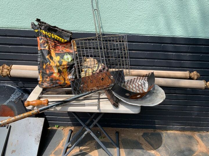 outdoor bbq storage bin, Exhibit A