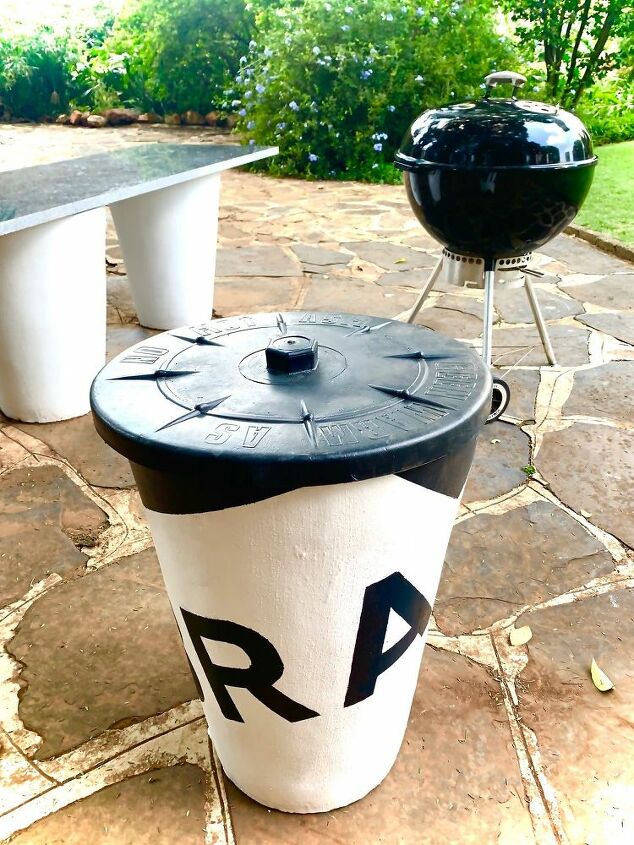 outdoor bbq storage bin