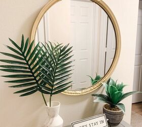 Gold Vintage Mirror Upcycle