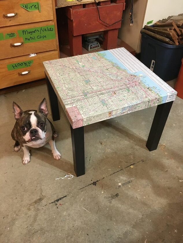 map table top