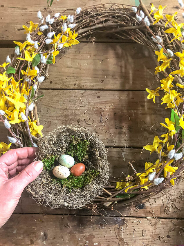 early spring wreath