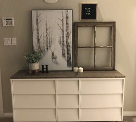 mid century meets rustic upcycle