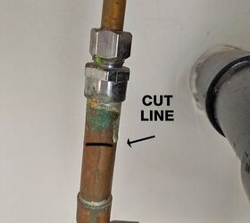 installing water shut offs without power tools or soldering