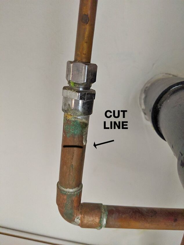 installing water shut offs without power tools or soldering