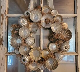Vintage Tart Tin Wreath