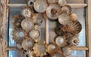 Vintage Tart Tin Wreath
