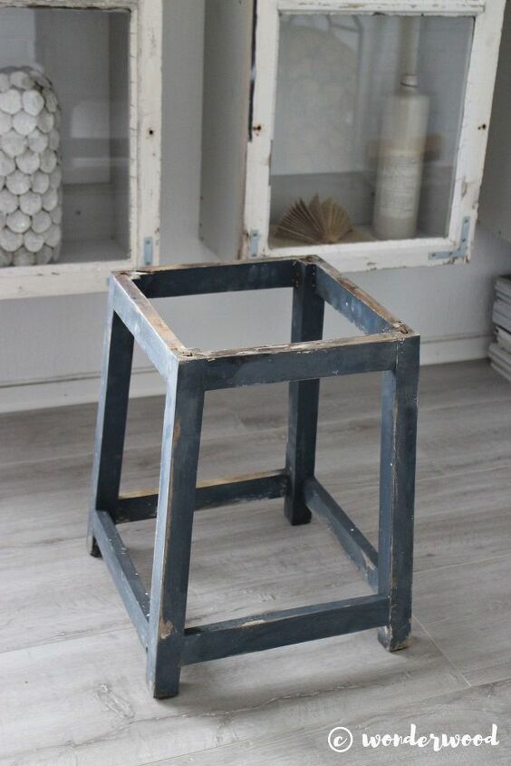 foot stool upcycle