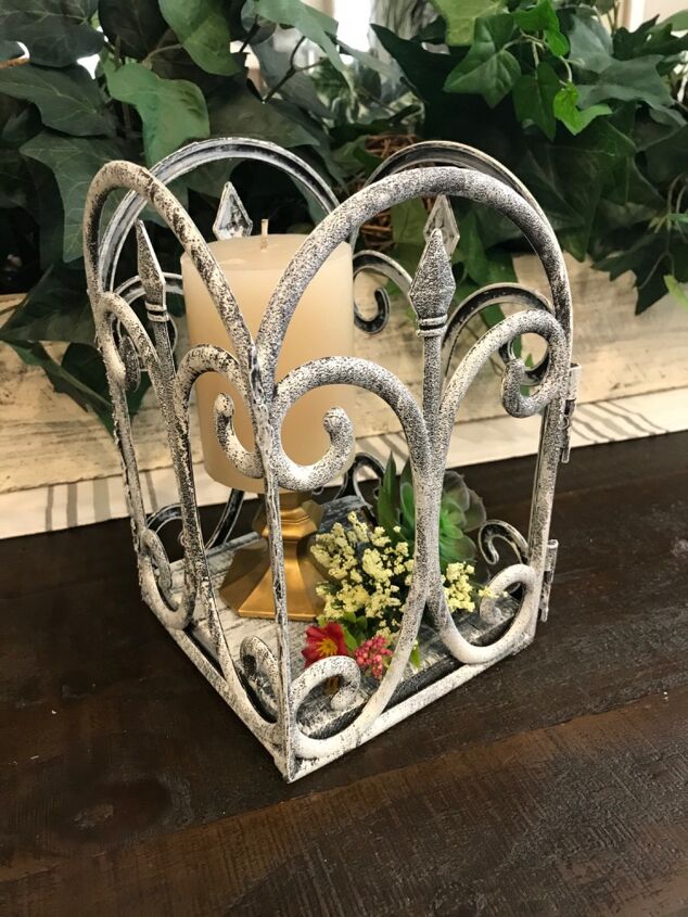 my 1 garden fence candle holder