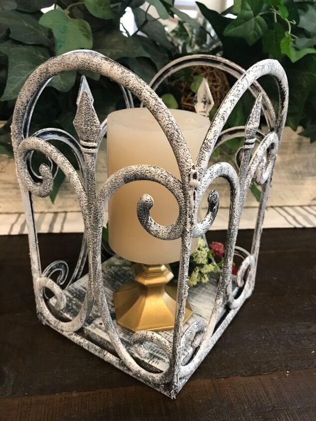 my 1 garden fence candle holder