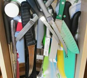 kitchen knife drawer organization