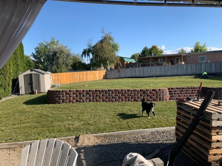 q how do i make my backyard look good