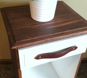 How to Create Refurbished End Tables with Leather Handles Hometalk