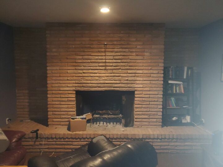 q need help updating my fireplace