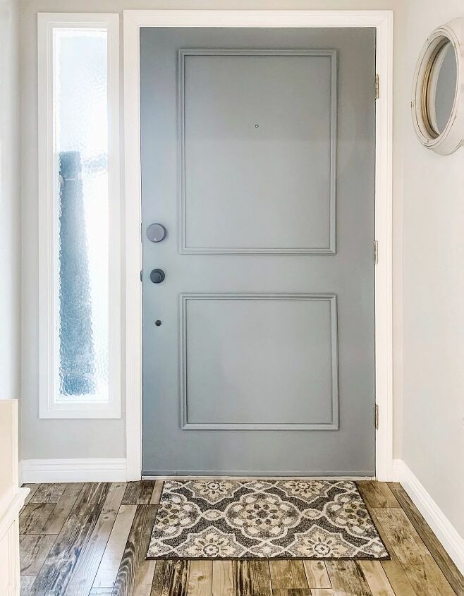 cost effective door makeover