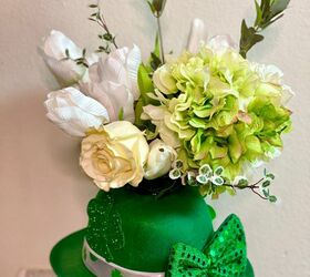 st patrick s day floral arrangement