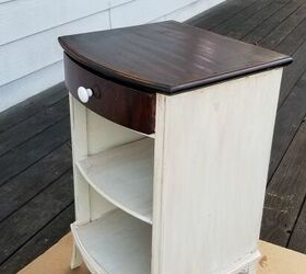 How To Paint A Tiny Nightstand Find Diy Hometalk