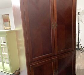 Repurposed armoire deals