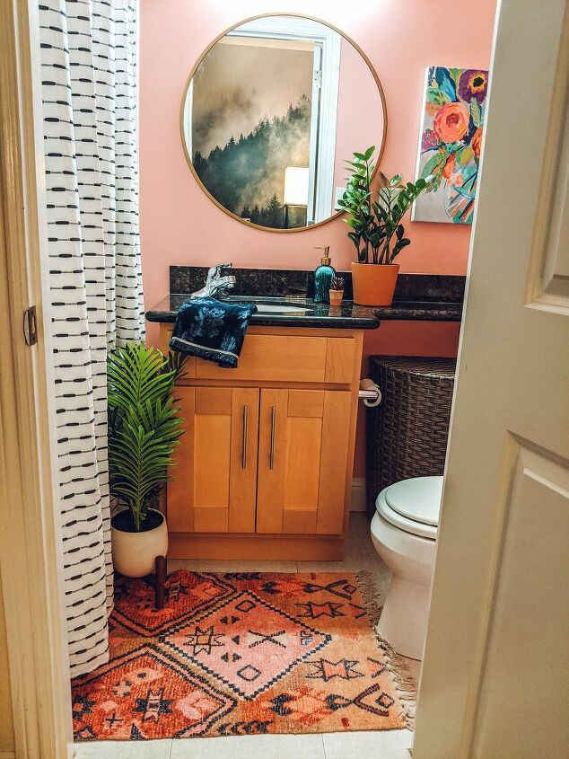 small rental bathroom makeover
