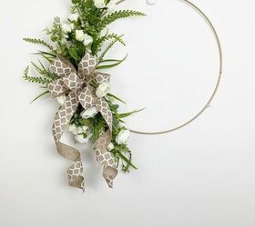 How to Make a Timeless Hoop Ring Wreath DIY Hometalk