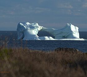 iceberg straight ahead seaglass art, Iceberg off the coast of Newfoundland