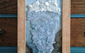Iceberg Straight Ahead -Seaglass Art