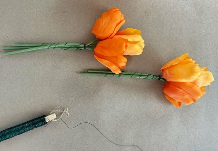 how to make a carrot swag