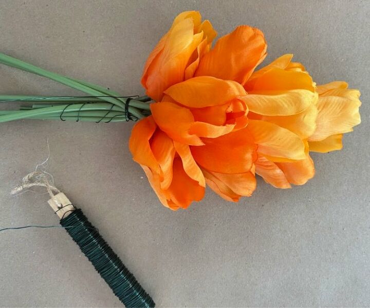how to make a carrot swag