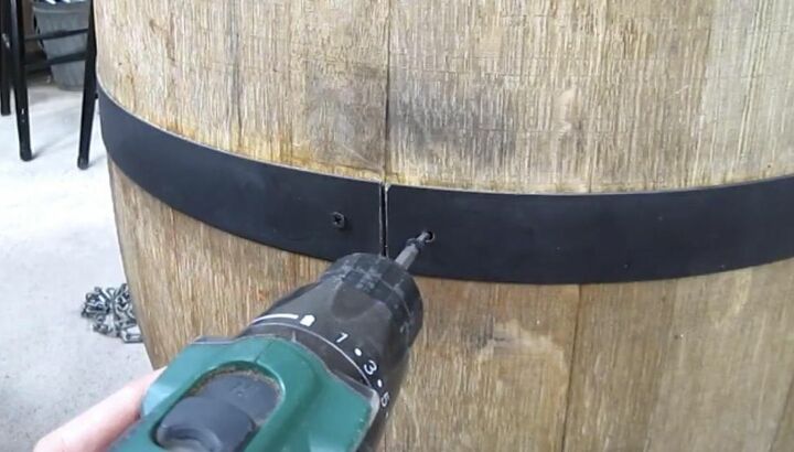 How To Make A Diy Wine Barrel Cabinet Hometalk