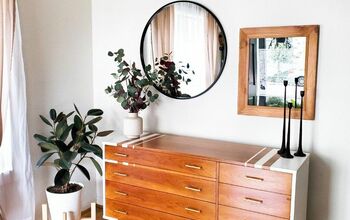 Mid Century Modern Dresser Upcycled