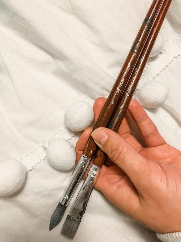 diy dalmatian accent wall entryway makeover