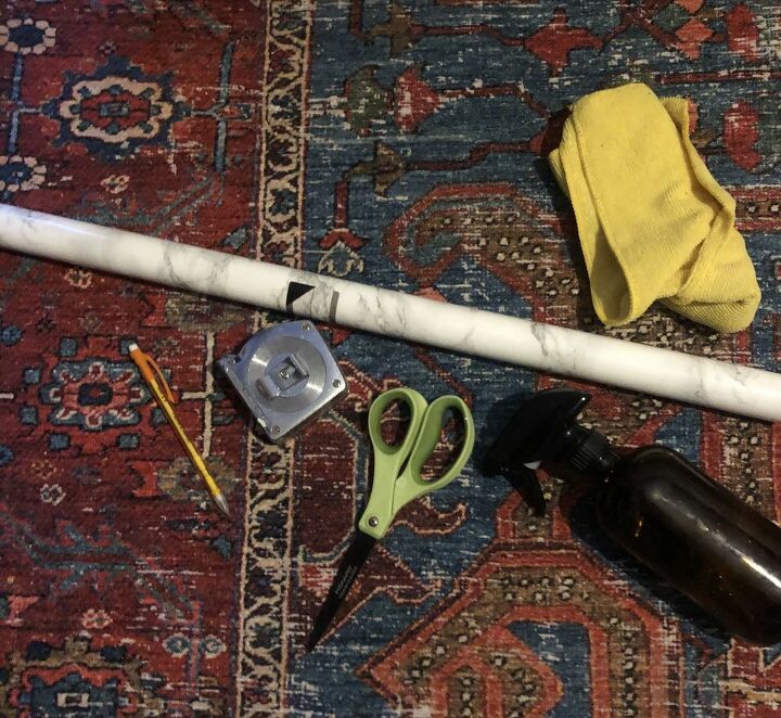 faux marble fireplace