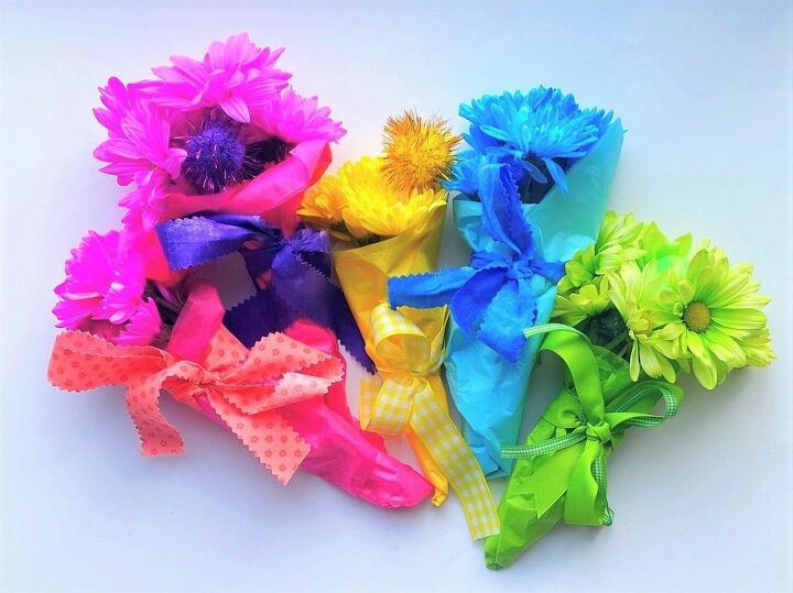 easy mini flower bouquets