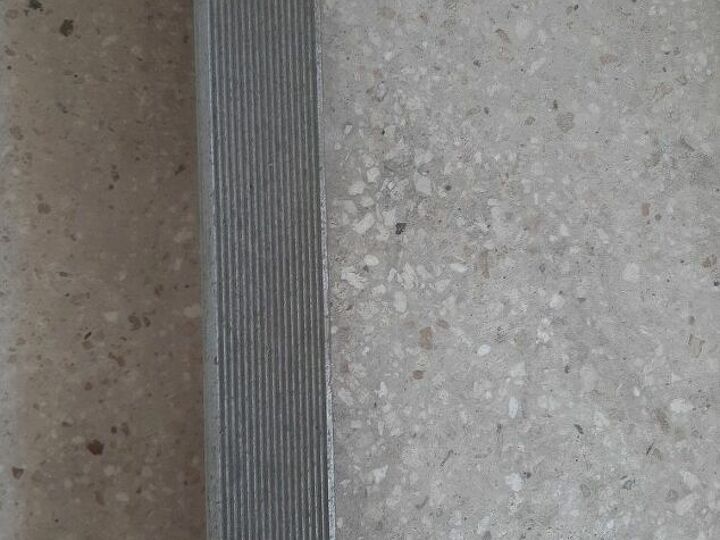 q how do i clean metal shield on stairs