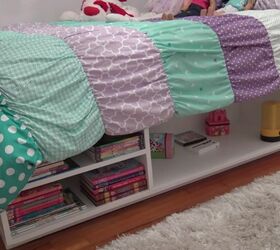 how to build a double bed frame with amazing storage, DIY Storage Bed
