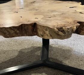 DIY Maple and Metal Table